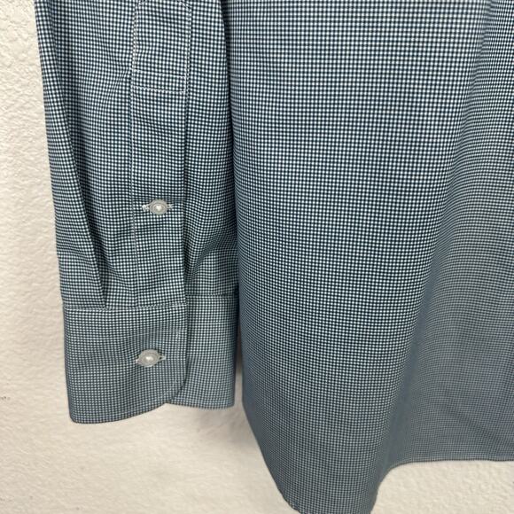 J Crew Ludlow Classic Fit Shirt Mens 34 15 1/2 Green Check Button Up Classic - Picture 7 of 11